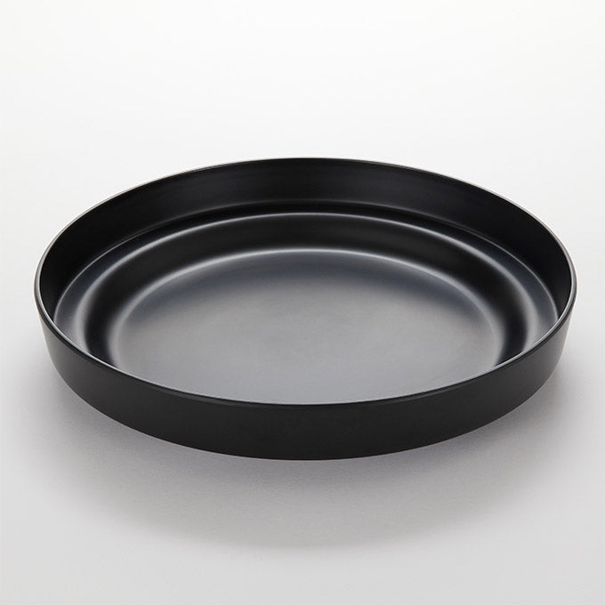 13" Melamine Seafood Tray, Black
