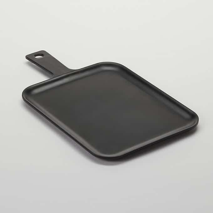 9-1/8" x 7-3/8" Melamine Serving Peel, Black