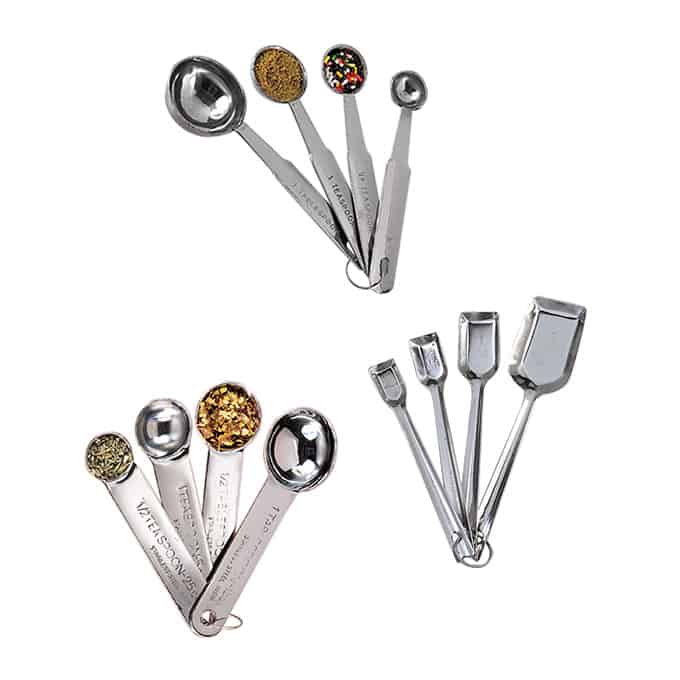 Heavy Duty Stainless Steel Measuring Spoon Set