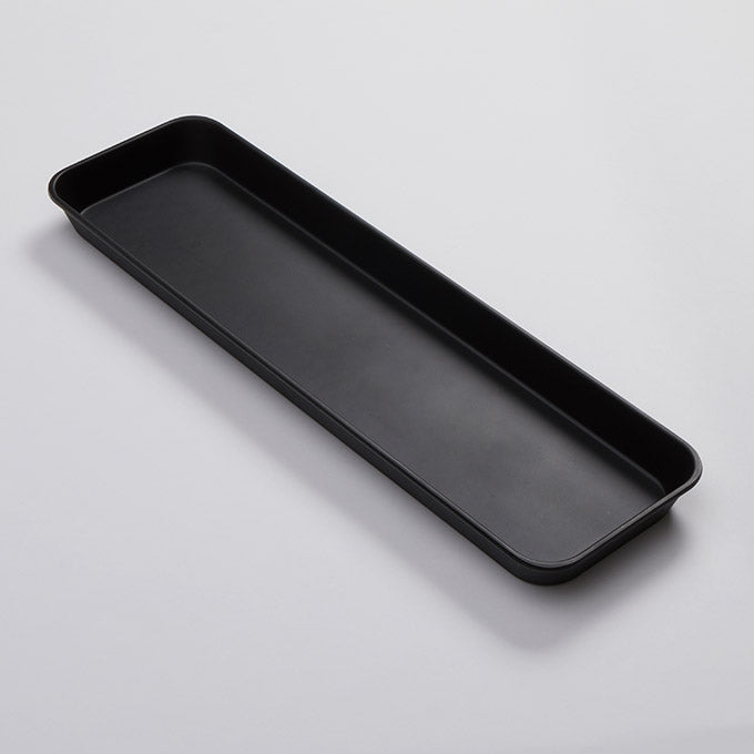 216 oz. Black Melamine Endurance Market Tray, 29-3/4"L x 8-1/2"W x 2"H