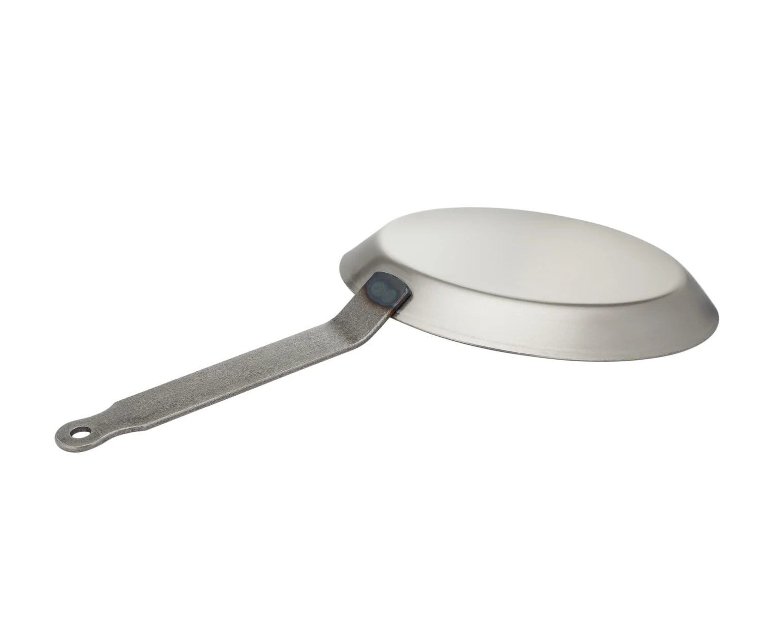 8 5/8" Round Crepe Pan, Black Steel