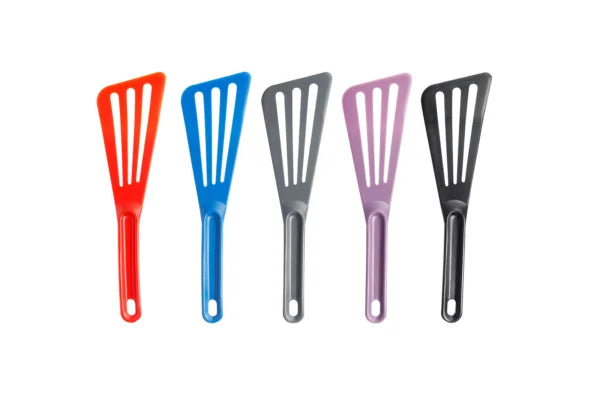 Exoglass® 12" Slotted Pelton Spatula, Purple