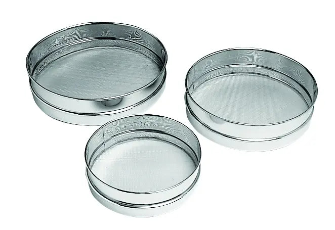 Stainless Steel Sieve Set, 3 Piece