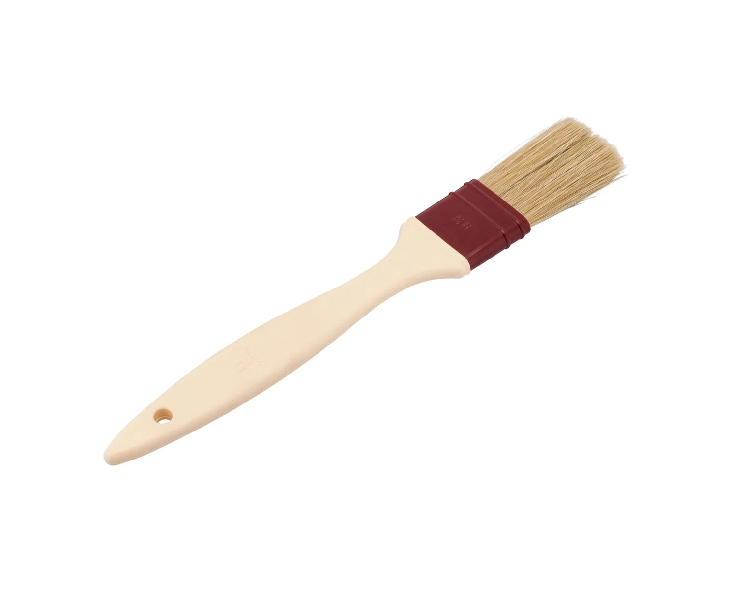 9 7/8" Flat Pastry Brush, Natural Bristle