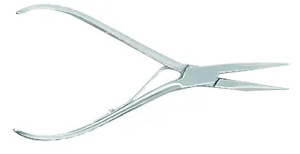 6-3/4" Fish Bone Tongs, Stainless Steel