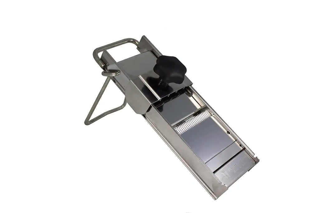 Mandoline with 2 Pushers, 3 Julienne Blades, Stainelss Steel