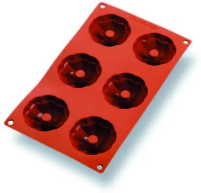 Gastroflex® Mini Kugelhopf Mold, 6 Count
