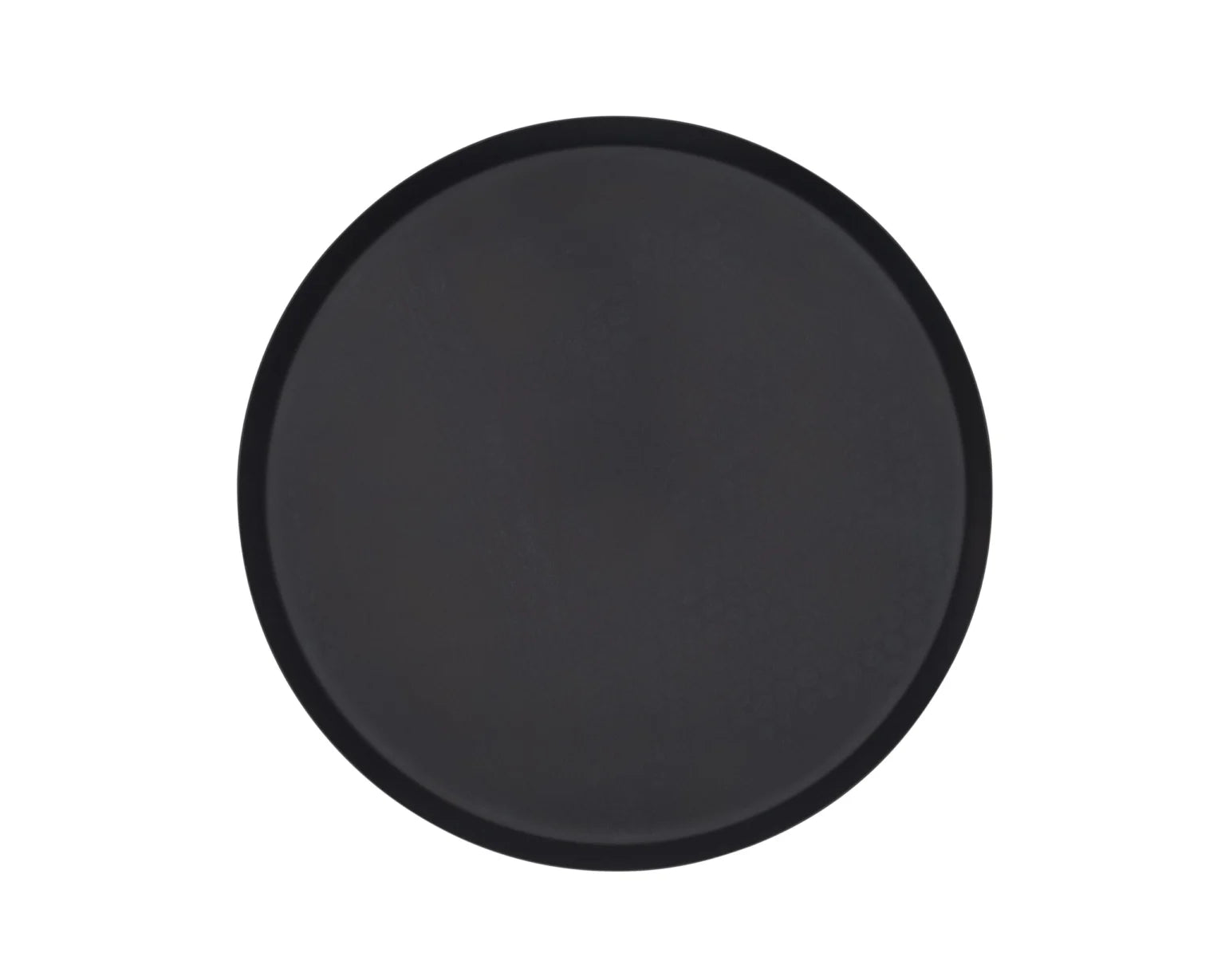 Round Black Steel Oven Sheet, 12 5/8"