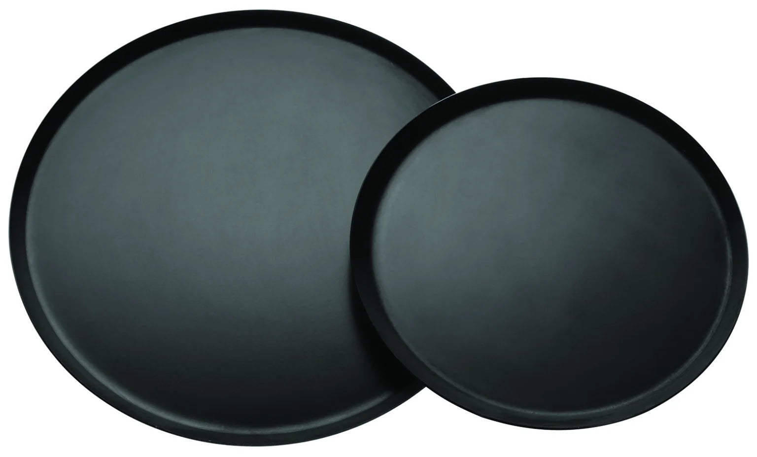 Round Black Steel Oven Sheet, 12 5/8"