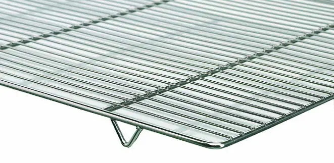 23-2/3"L x 15-3/4"W Rectangular Wire Grate, Stainless Steel