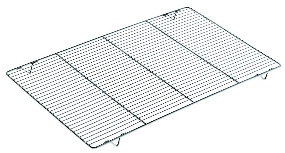 23-2/3"L x 15-3/4"W Rectangular Wire Grate, Stainless Steel
