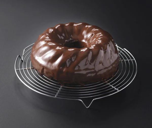 11" Cooling Rack with Feet, Chrome Finish