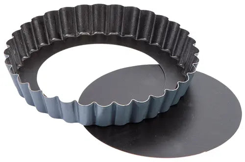 Exopan® Fluted Tart Mold with Removable Bottom, 9 7/8"