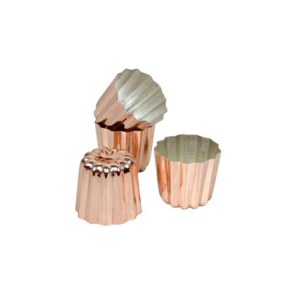 Copper Cannele Mold, 2 3/16"