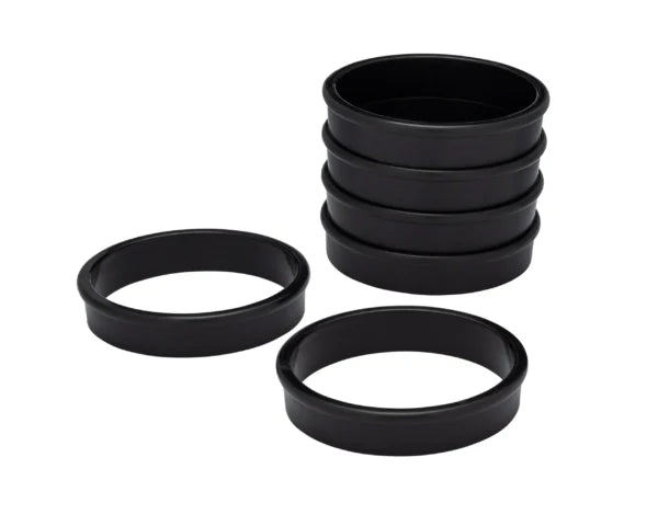 6-1/3"D x 1"H Exoglass® Composite Non-Stick Tart Ring