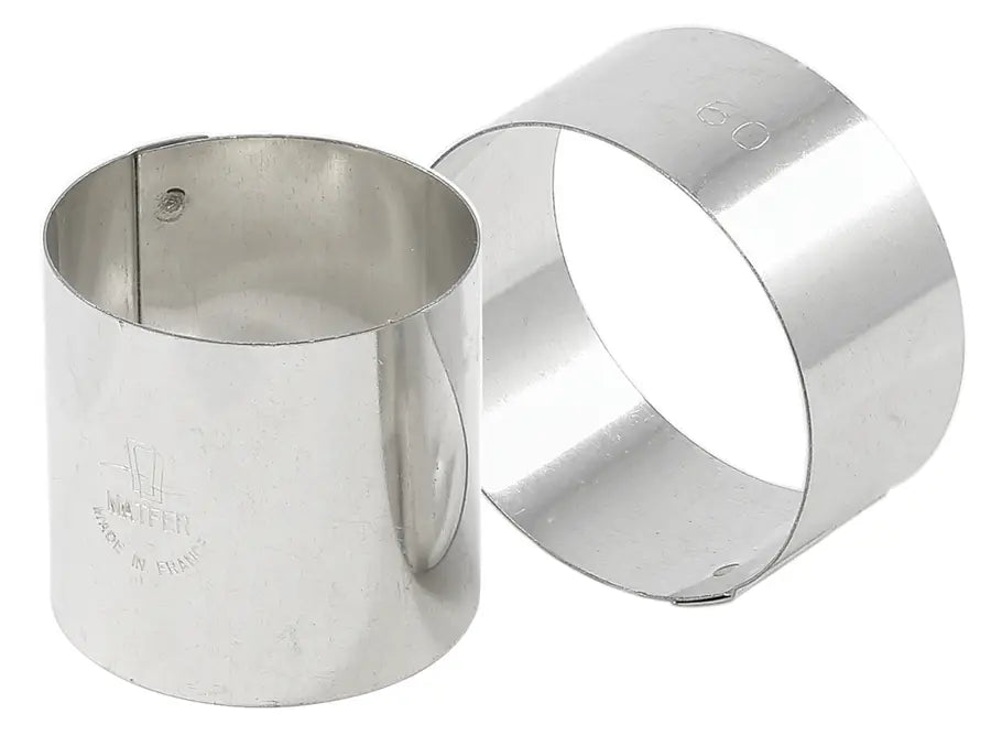3-1/8"D x 1-3/4"H Stainless Steel Nonnette Ring, , 4-Pack