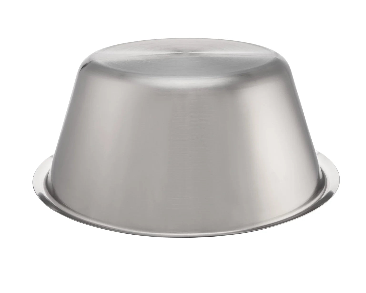 Stainless Steel Mixing Bowl, 1 Qt., Flat Bottom