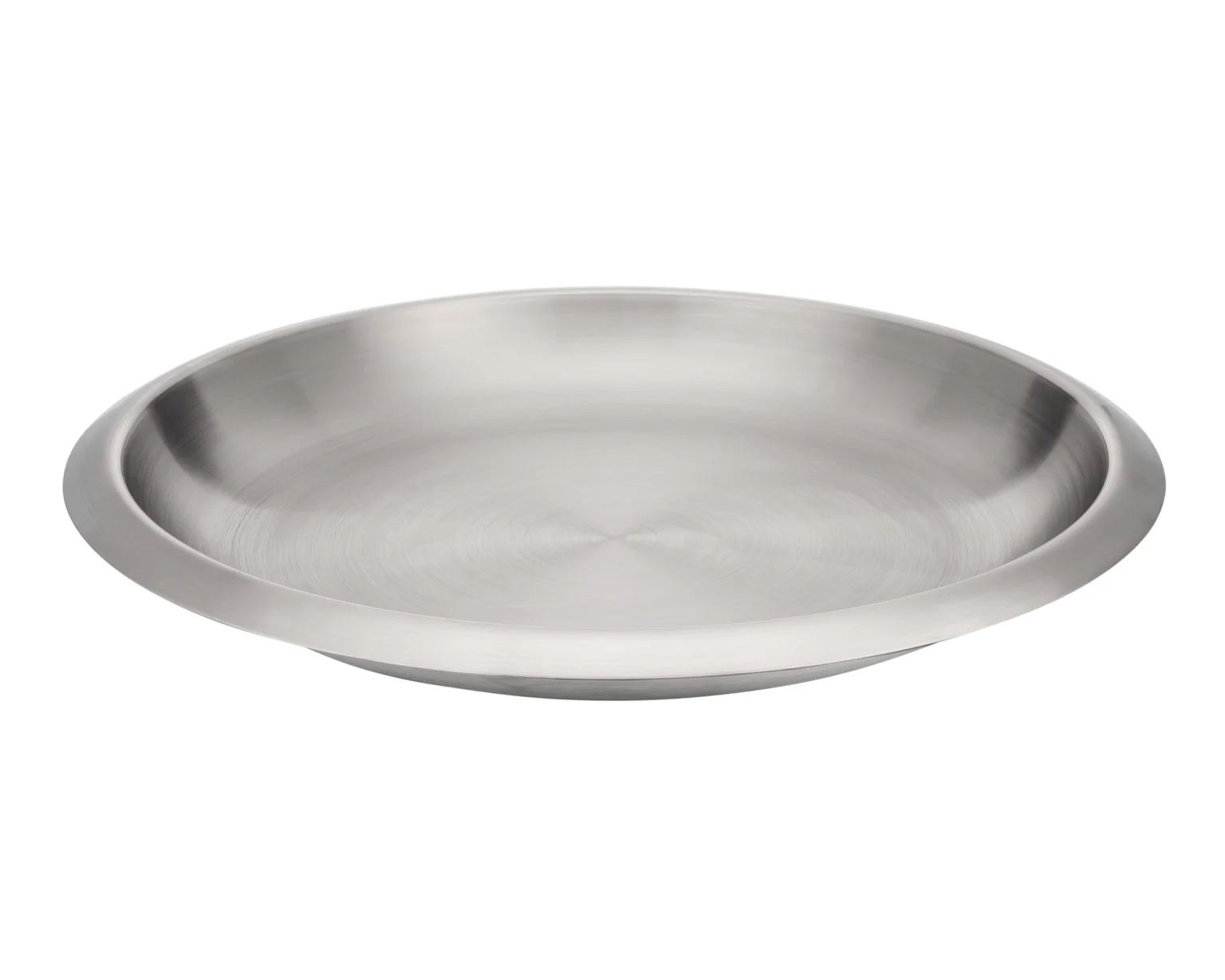 12" Round Seafood Tray, Stainless Steel