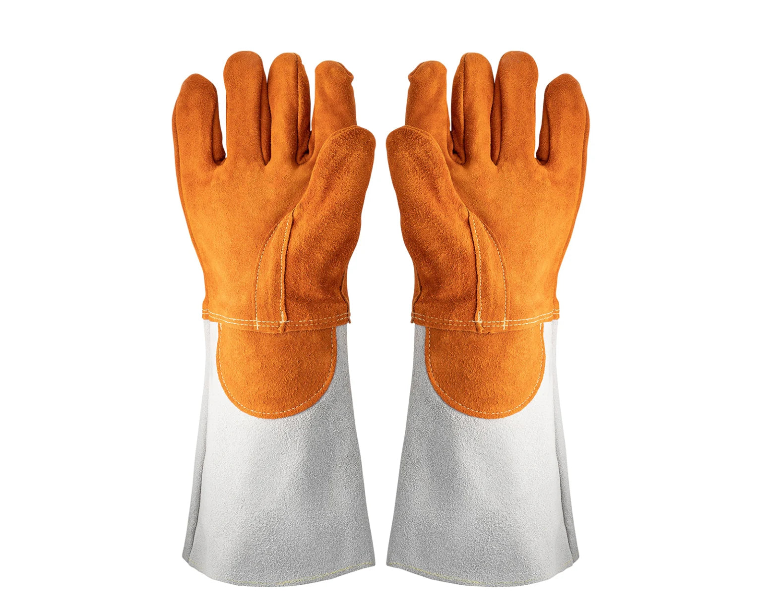 Leather Baker Gloves with Wool Lining