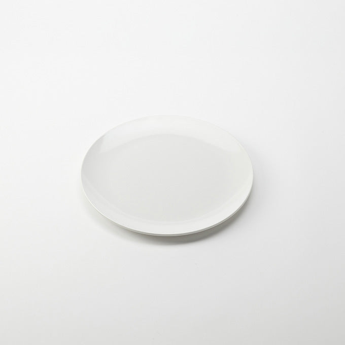 10" Round Melamine Plate, White