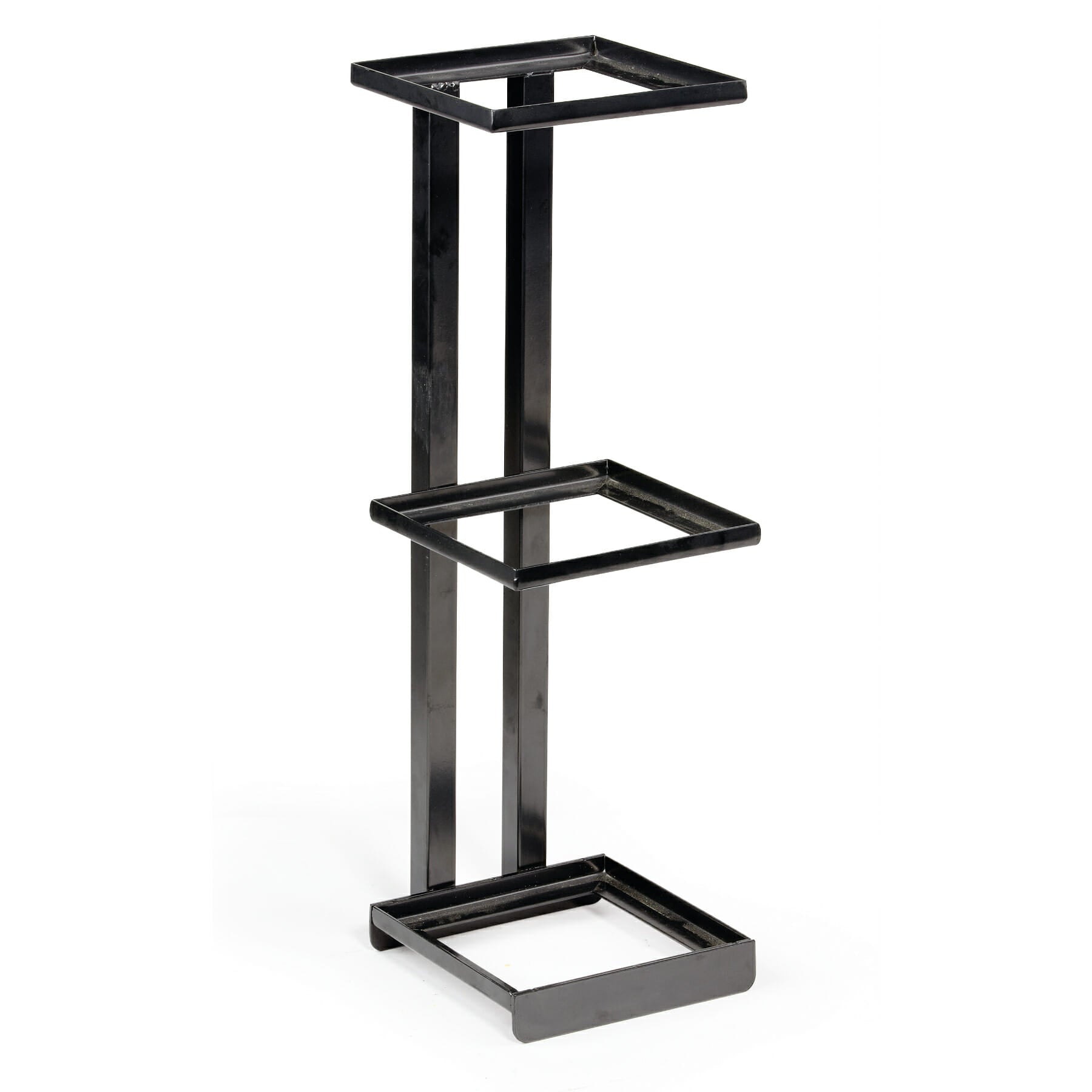 Urban Renewal 3-Tier Small Merchandiser Stand, Metal Gray