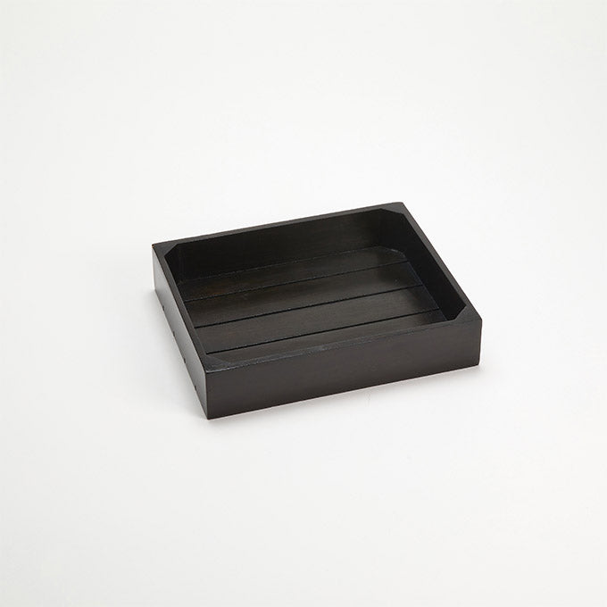 Half Size Wooden Crate, Espresso