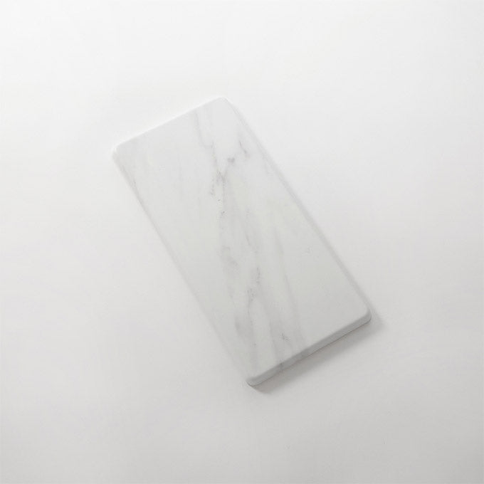 Naturals™ 17-3/4" Melamine Serving Board, White