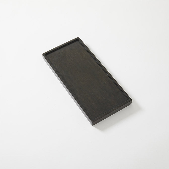 Upton 14-1/4" Wood Platter, Espresso