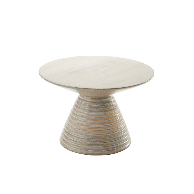 Hampton Sun-Bleached Pedestal 6.25"H