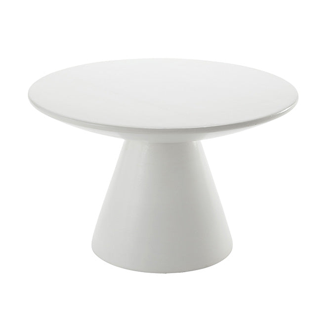 Hampton White Pedestal 7.25"H