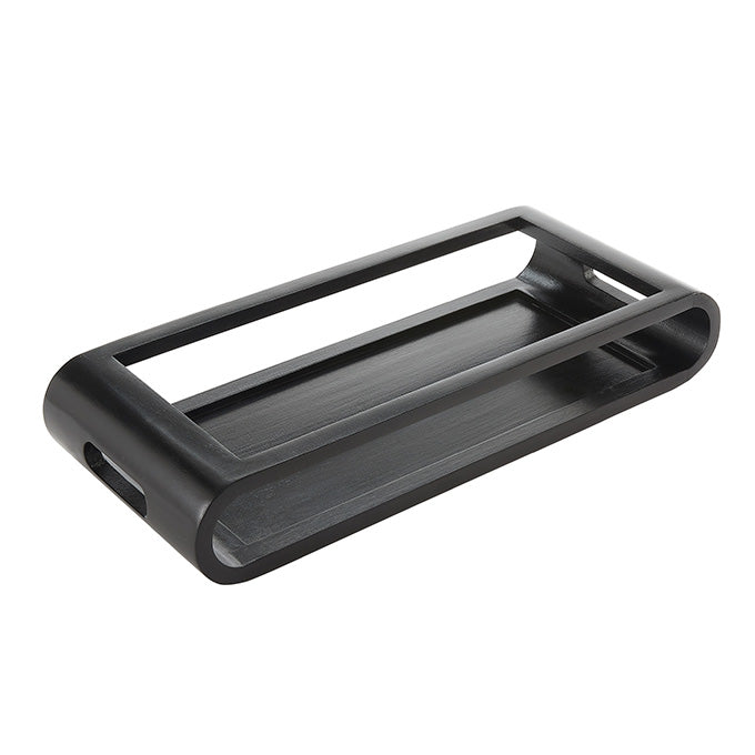 21-3/4"L Wood Serving Tray, Espresso