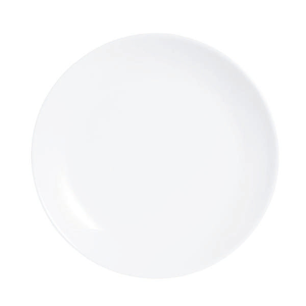 Evolutions White 7.25" Coupe Plate