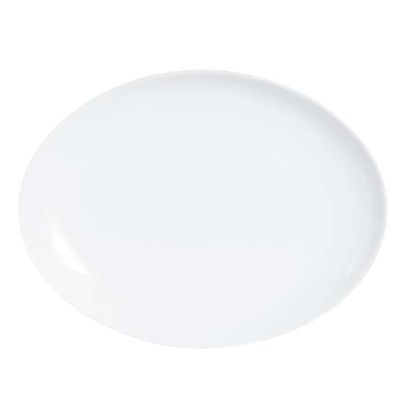 Evolutions White 9.75" x 13.0" Oval Platter