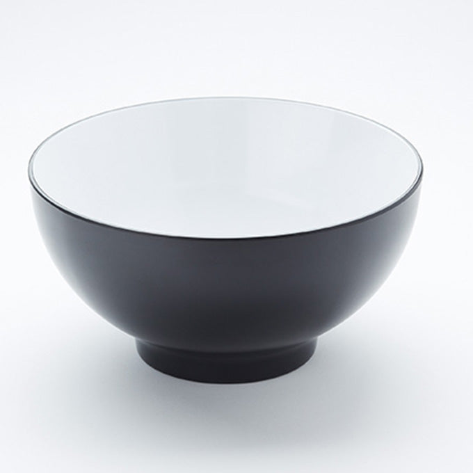 120 oz. Round Bowl, Black/White
