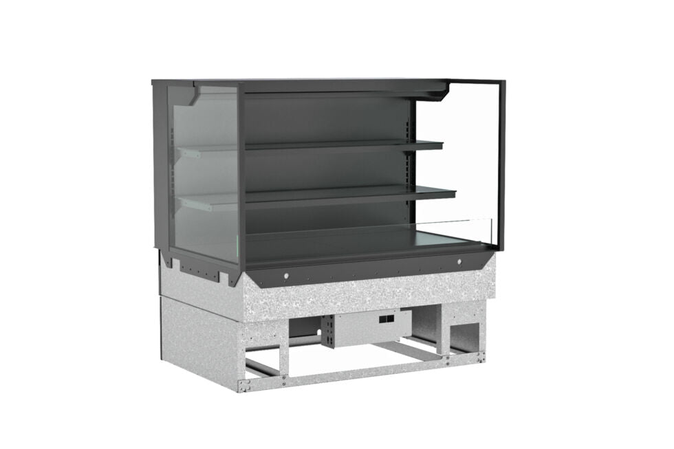 Reveal® Self-Service Non-Refrigerated Slide In Counter Case, 35-3/4"W x 33"D x 27-7/8"H