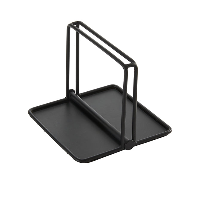 6"L Black Weighted Napkin Holder