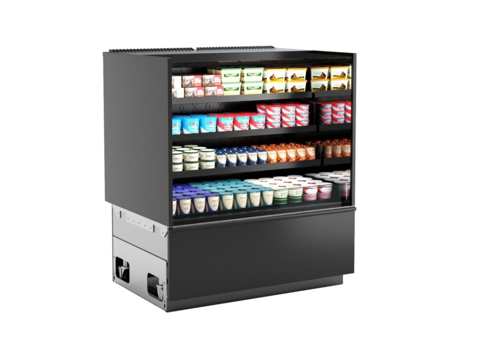 Blend® Refrigerated Self-Service Center Case, 47-3/4"W x 34-3/8"D x 55-3/8"H