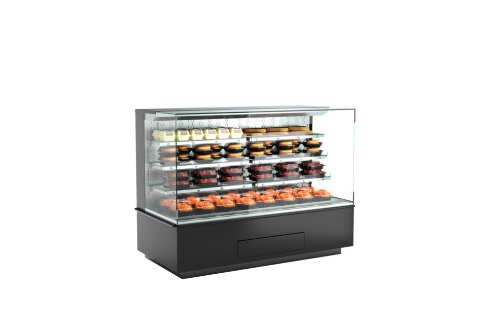 Blend® Heated Self-Service End Cap, 72"W x 35-3/4"D x 54-5/8"H