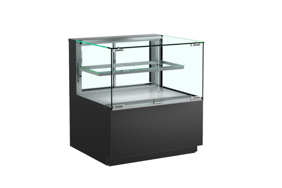 Reveal® Service Heated Display Case, freestanding, 35-3/4"W x 33"D x 39-5/8"H