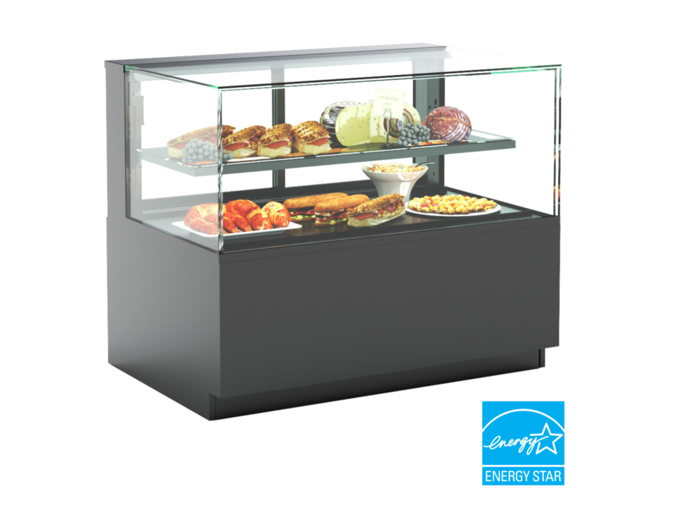 Reveal® Service Refrigerated Case, freestanding, 71-3/4"W x 33"D x 39-3/4"H