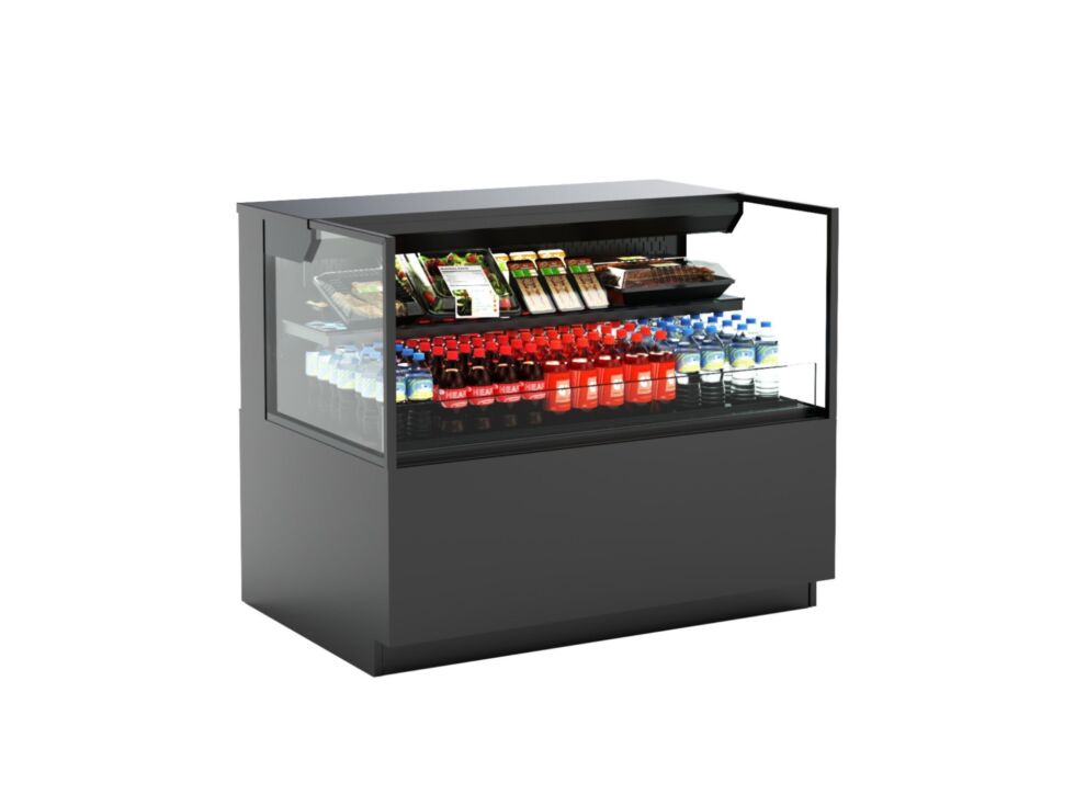 Reveal® Self-Service Refrigerated Case, freestanding, 71-3/4"W x 33"D x 39-3/4"H