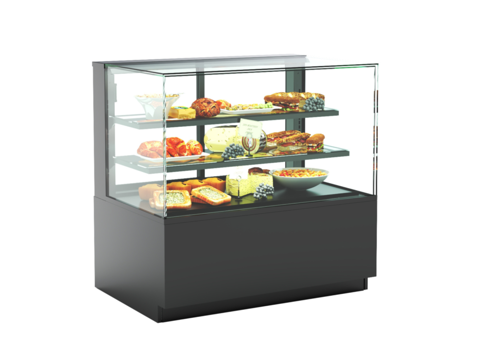 Reveal® Service Refrigerated Case, freestanding, 59-3/4"W x 33"D x 47-1/4"H