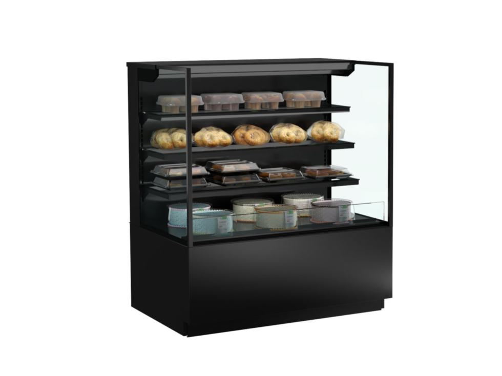 Reveal® Self-Service Non-Refrigerated Case, freestanding, 47-3/4"W x 33"D x 54-5/8"H