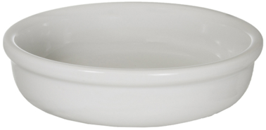 8 oz. European White Crème Brûlée Dish