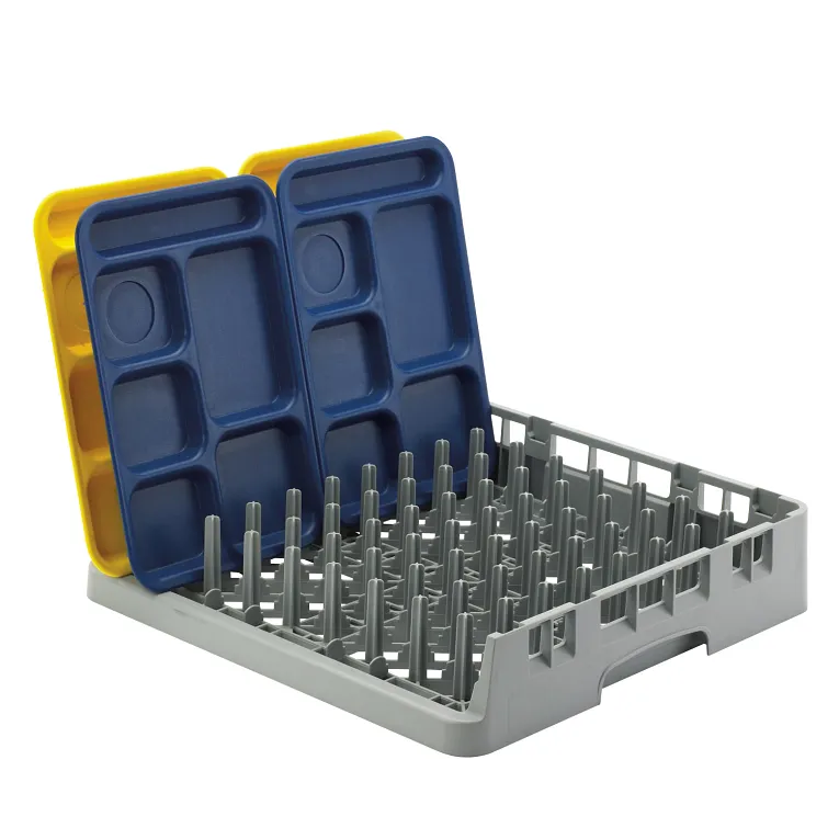 Camrack® Open End Tray Rack, Soft Gray