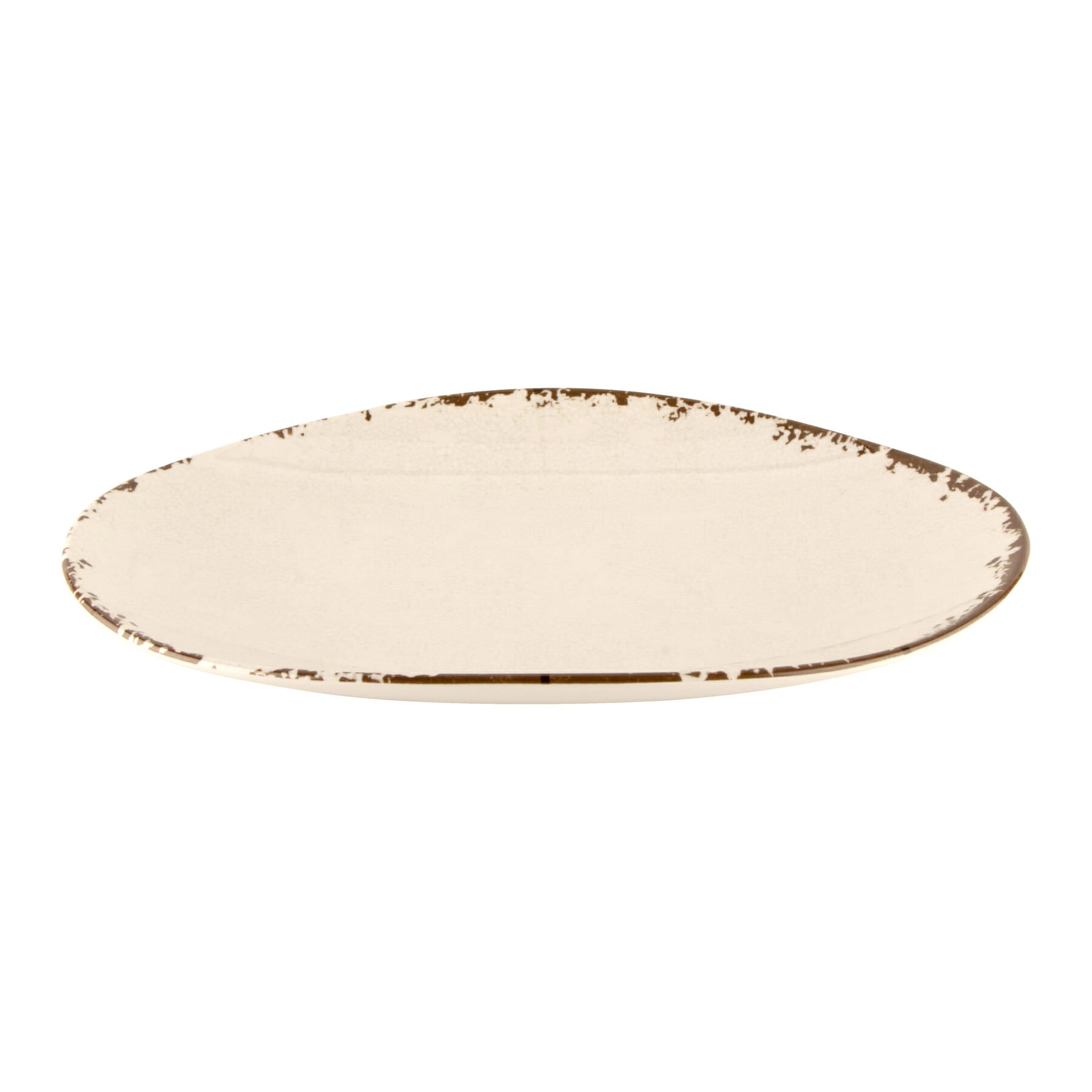 Osslo 17.75" x 13" Flared Oval Platter, Tuscan