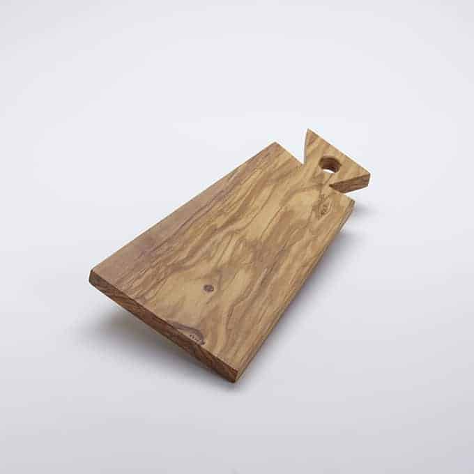 12-1/4" x 5-3/4" Olive Wood Serving Board