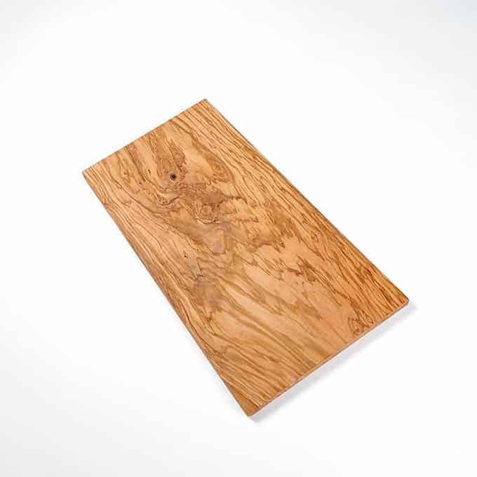 22" x 13" Rectangular Olive Wood Serving Board