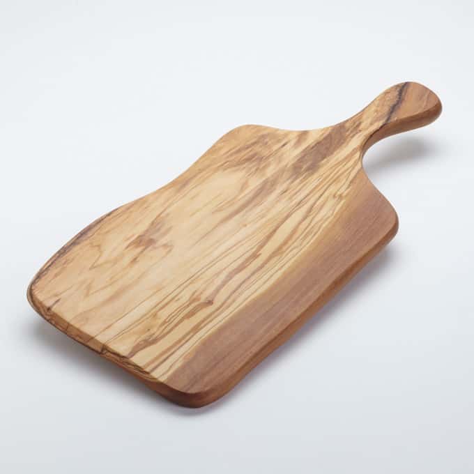 12-3/8" x 7-3/4" Olive Wood Serving Board