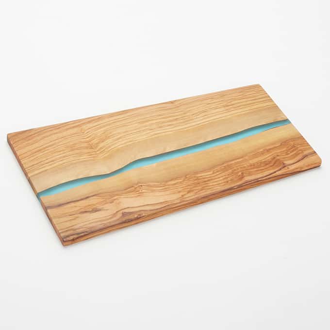 18" x 10" Rectangular Olive Wood Serving Board